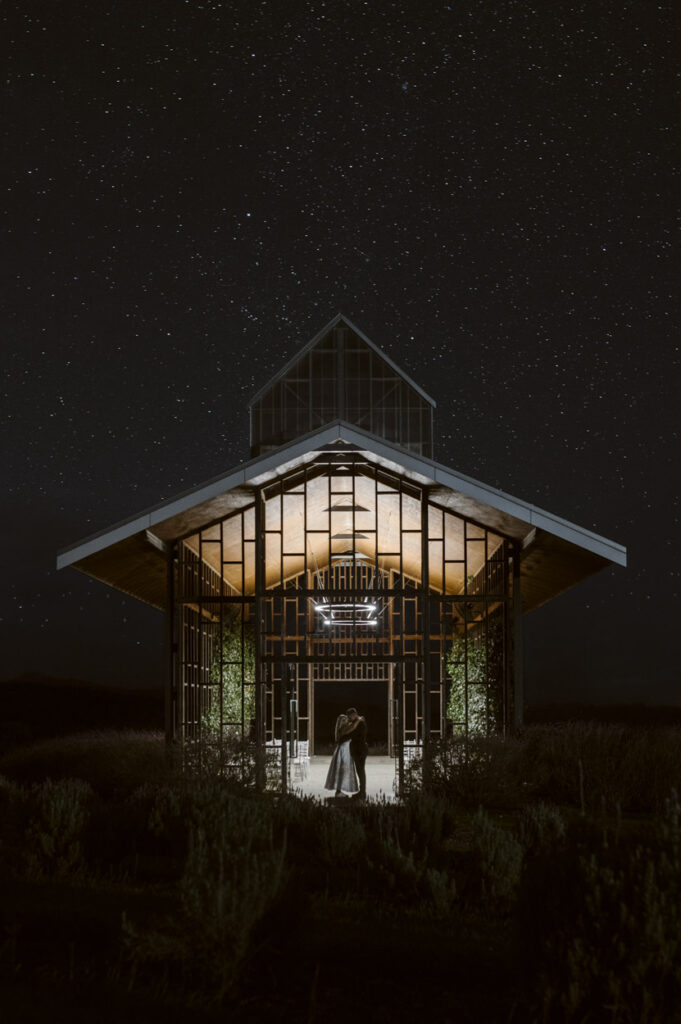 Starscape at Kooroomba Lavender Farm Wedding Photography by Sage and Stone Photography